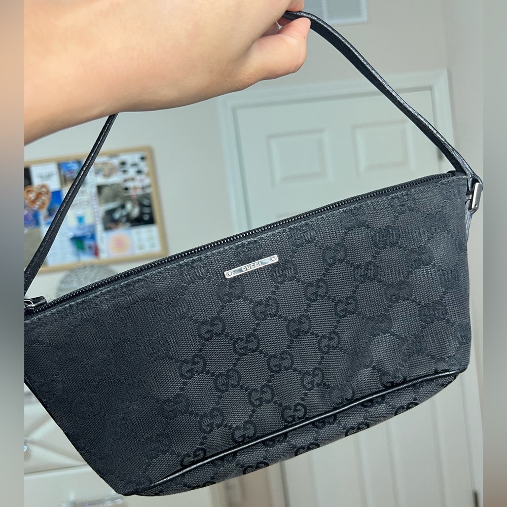 Black Gucci mini purse